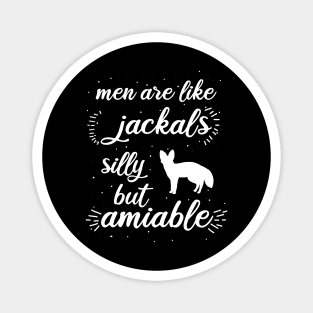 Jackal lover savannah ancient Egyptian dog Magnet